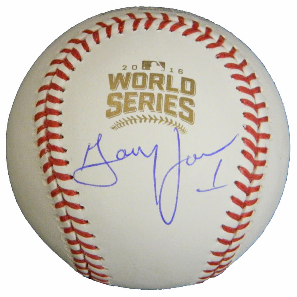 Gary Jones Signed Rawlings Official 2016 World Series Baseball - JONBSB110 - Gary Jones Signed Rawlings Official 2016 World Series Baseball product image