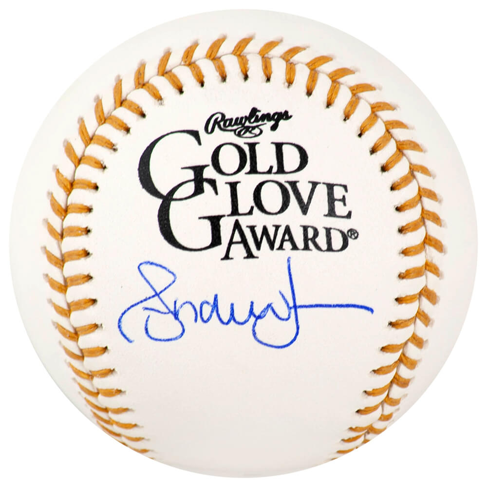 Andruw Jones Signed Rawlings Gold Glove Logo MLB Baseball - JONBSB123 - Andruw Jones Signed Rawlings Gold Glove Logo MLB Baseball product image