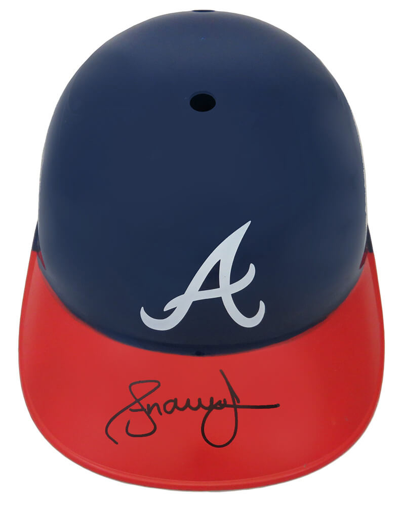 Andruw Jones Signed Braves Souvenir Replica Batting Helmet - JONBTH102 - Andruw Jones Signed Braves Souvenir Replica Batting Helmet product image