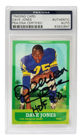 Deacon Jones Signed Los Angeles Rams 1997 Topps Trading Card #44 - (PSA Encapsulated) - JONCAR302 - Deacon Jones Signed Los Angeles Rams 1997 Topps Trading Card #44 - (PSA Encapsulated) product image