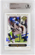 Walter Jones Signed Seattle Seahawks 2005 Topps Football Card #46 w/HOF 14 - (Beckett Encapsulated) - JONCAR317 - Walter Jones Signed Seattle Seahawks 2005 Topps Football Card #46 w/HOF 14 - (Beckett Encapsulated) product image