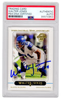 Walter Jones Signed Seattle Seahawks 2005 Topps Football Card #46 w/HOF 14 - (PSA Encapsulated) - JONCAR319 - Walter Jones Signed Seattle Seahawks 2005 Topps Football Card #46 w/HOF 14 - (PSA Encapsulated) product image