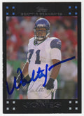 Walter Jones Signed Seattle Seahawks 2007 Topps Football Card #285 - JONCAR326 - Walter Jones Signed Seattle Seahawks 2007 Topps Football Card #285 product image