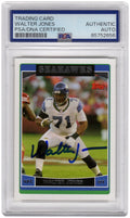 Walter Jones Signed Seattle Seahawks 2006 Topps Football Card #15 - (PSA Encapsulated) - JONCAR327 - Walter Jones Signed Seattle Seahawks 2006 Topps Football Card #15 - (PSA Encapsulated) product image