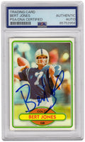 Bert Jones Signed Colts 1980 Topps Football Card #45 - (PSA Encapsulated) - JONCAR342 - Bert Jones Signed Colts 1980 Topps Football Card #45 - (PSA Encapsulated) product image