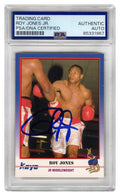 Roy Jones Jr Signed 1991 Kayo Boxing Trading Card #116 - (PSA Encapsulated) - JONCAR503 - Roy Jones Jr Signed 1991 Kayo Boxing Trading Card #116 - (PSA Encapsulated) product image