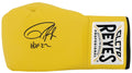 Roy Jones Jr. Signed Cleto Reyes Yellow Boxing Glove w/HOF'22 - JONGLV515 - Roy Jones Jr. Signed Cleto Reyes Yellow Boxing Glove w/HOF'22 product image