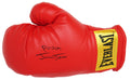 Junior Jones Signed Everlast Red Laceless Autograph Boxing Glove w/Poison - JONGLV531 - Junior Jones Signed Everlast Red Laceless Autograph Boxing Glove w/Poison product image