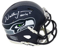Walter Jones Signed Seattle Seahawks Riddell Speed Mini Helmet w/HOF'14 - JONMIN311 - Walter Jones Signed Seattle Seahawks Riddell Speed Mini Helmet w/HOF'14 product image