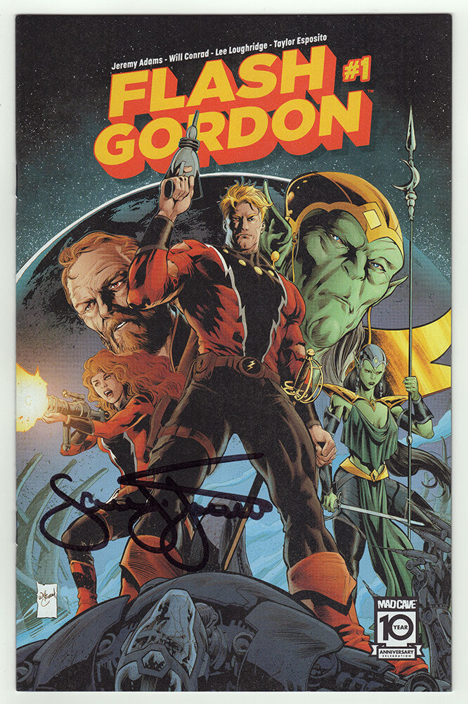 Sam J. Jones Signed Flash Gordon #1 Mad Cave 10th Anniversary Comic Book - JONOTH501 - Sam J. Jones Signed Flash Gordon #1 Mad Cave 10th Anniversary Comic Book product image