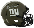 Daniel Jones Signed New York Giants SALUTE 2022 Riddell Full Size Speed Replica Helmet - (Fanatics) - JONREP316 - Daniel Jones Signed New York Giants SALUTE 2022 Riddell Full Size Speed Replica Helmet - (Fanatics) product image