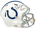 Bert Jones Signed Colts Riddell Full Size Speed Replica Helmet w/76 MVP - JONREP342 - Bert Jones Signed Colts Riddell Full Size Speed Replica Helmet w/76 MVP product image