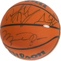 Michael Jordan, Scottie Pippen, Dennis Rodman signed Wilson basketball - JORBSK201 - Michael Jordan, Scottie Pippen, Dennis Rodman signed Wilson basketball product image