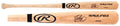 David Justice Signed Rawlings Pro Stock Blonde Baseball Bat - JUSBAT100 - David Justice Signed Rawlings Pro Stock Blonde Baseball Bat product image