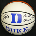 Jahlil Okafor Signed Duke Blue Devils Baden White Logo Basketball w/NCAA Champs 2015 - OKABSK215 - Jahlil Okafor Signed Duke Blue Devils Baden White Logo Basketball w/NCAA Champs 2015 product image