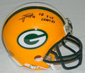 James Starks Signed Autographed Packers Riddell Mini Helmet w/SB XLV Champs - STAMIN304 - James Starks Signed Autographed Packers Riddell Mini Helmet w/SB XLV Champs product image