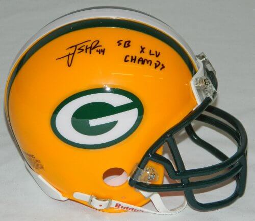 James Starks Signed Autographed Packers Riddell Mini Helmet w/SB XLV Champs - STAMIN304 - James Starks Signed Autographed Packers Riddell Mini Helmet w/SB XLV Champs product image