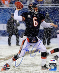 Jay Cutler Signed Chicago Bears Snow Game Passing Action 8x10 Photo - CUT08P300 - Jay Cutler Signed Chicago Bears Snow Game Passing Action 8x10 Photo product image