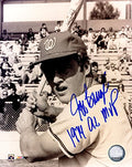 Jeff Burroughs Signed Washington Senators B&W Pose 8x10 Photo w/1974 AL MVP - BUR08P101 - Jeff Burroughs Signed Washington Senators B&W Pose 8x10 Photo w/1974 AL MVP product image