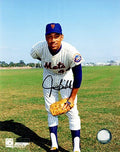 Jim Bibby Signed New York Mets Pose 8x10 Photo - BIB08P103 - Jim Bibby Signed New York Mets Pose 8x10 Photo product image