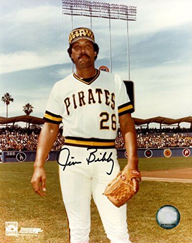 Jim Bibby Signed Pittsburgh Pirates Pose 8x10 Photo - BIB08P101 - Jim Bibby Signed Pittsburgh Pirates Pose 8x10 Photo product image