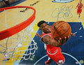 Jimmy Butler Signed Chicago Bulls Lay Up 16x20 Photo - BUT16P206 - Jimmy Butler Signed Chicago Bulls Lay Up 16x20 Photo product image