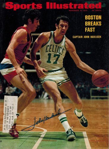 John Havlicek Signed Autographed Celtics Sports Illustrated 11/13/72 Original Magazine - HAVMAG201 - John Havlicek Signed Autographed Celtics Sports Illustrated 11/13/72 Original Magazine product image