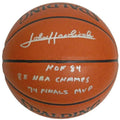John Havlicek Signed Autographed Spalding NBA Indoor/Outdoor Basketball w/3 Inscriptions - HAVBSK204 - John Havlicek Signed Autographed Spalding NBA Indoor/Outdoor Basketball w/3 Inscriptions product image