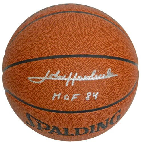 John Havlicek Signed Autographed Spalding NBA Indoor/Outdoor Basketball w/HOF'84 - HAVBSK202 - John Havlicek Signed Autographed Spalding NBA Indoor/Outdoor Basketball w/HOF'84 product image