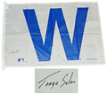 Jorge Soler Signed Chicago Cubs 27x37 White W Flag - SOLFLG100 - Jorge Soler Signed Chicago Cubs 27x37 White W Flag product image