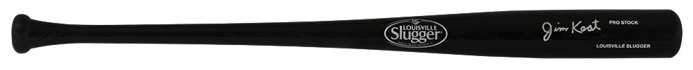 Jim Kaat Signed Louisville Slugger Pro Stock Black Baseball Bat - KAABAT101 - Jim Kaat Signed Louisville Slugger Pro Stock Black Baseball Bat product image