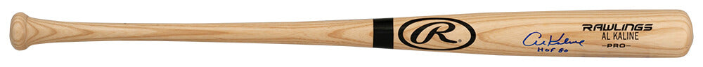 Al Kaline Signed Rawlings Blonde Baseball Bat w/HOF'80 - (PSA) - KALBAT100 - Al Kaline Signed Rawlings Blonde Baseball Bat w/HOF'80 - (PSA) product image