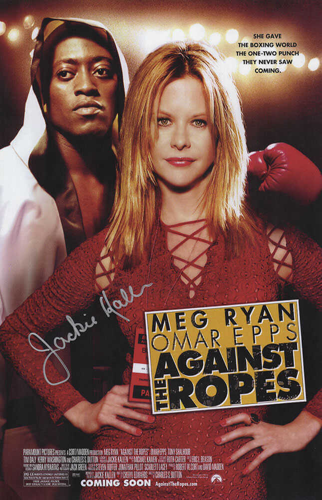 Jackie Kallen Signed Against The Ropes 11x17 Movie Poster - KALPST500 - Jackie Kallen Signed Against The Ropes 11x17 Movie Poster product image