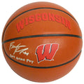 Frank Kaminsky Signed Wisconsin Badgers Rawlings Logo Basketball w/2015 NCAA POY - KAMBSK204 - Frank Kaminsky Signed Wisconsin Badgers Rawlings Logo Basketball w/2015 NCAA POY product image