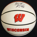 Frank Kaminsky Signed Wisconsin Badgers Baden White Logo Basketball - KAMBSK211 - Frank Kaminsky Signed Wisconsin Badgers Baden White Logo Basketball product image