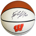 Frank Kaminsky Signed Wisconsin Baden White Logo Basketball - KAMBSK216 - Frank Kaminsky Signed Wisconsin Baden White Logo Basketball product image