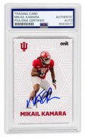 Mikail Kamara Signed Indiana Hoosiers 2025 Onit Football Card #F-12 - (PSA Encapsulated) - KAMCAR303 - Mikail Kamara Signed Indiana Hoosiers 2025 Onit Football Card #F-12 - (PSA Encapsulated) product image