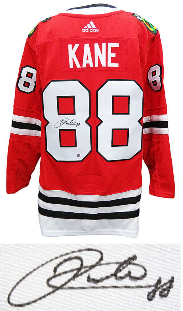 Patrick Kane Signed Blackhawks Red Pro Adidas Premier Jersey - KANJRY404 - Patrick Kane Signed Blackhawks Red Pro Adidas Premier Jersey product image