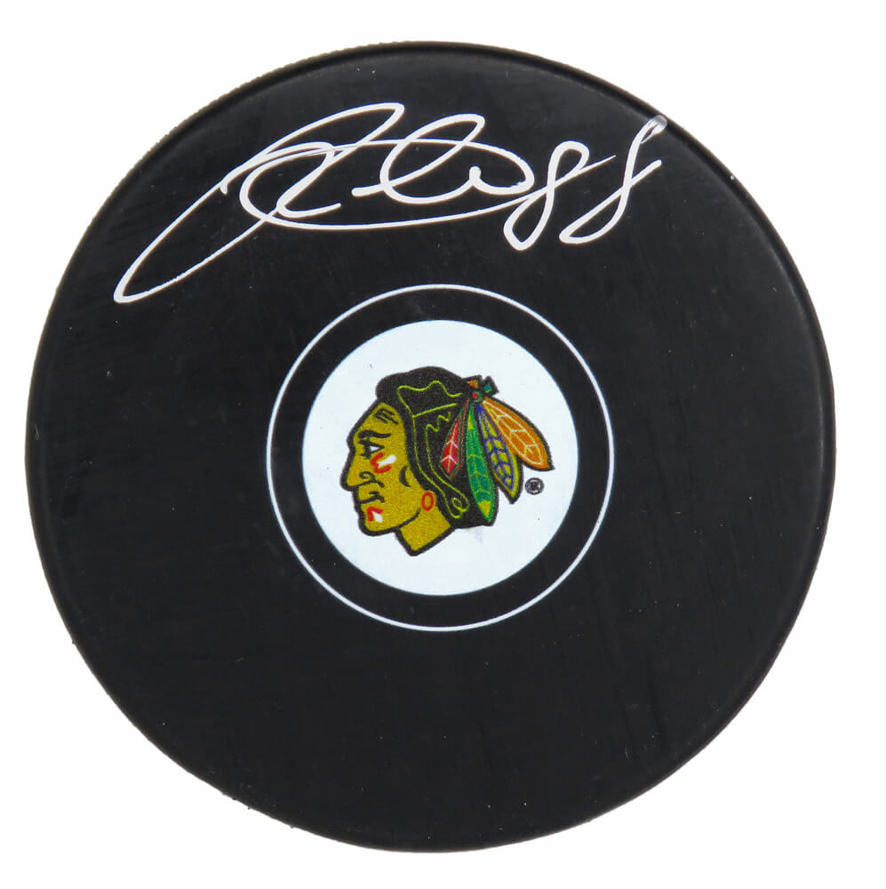 Patrick Kane Signed Chicago Blackhawks Logo Hockey Puck - KANPUC402 - Patrick Kane Signed Chicago Blackhawks Logo Hockey Puck product image
