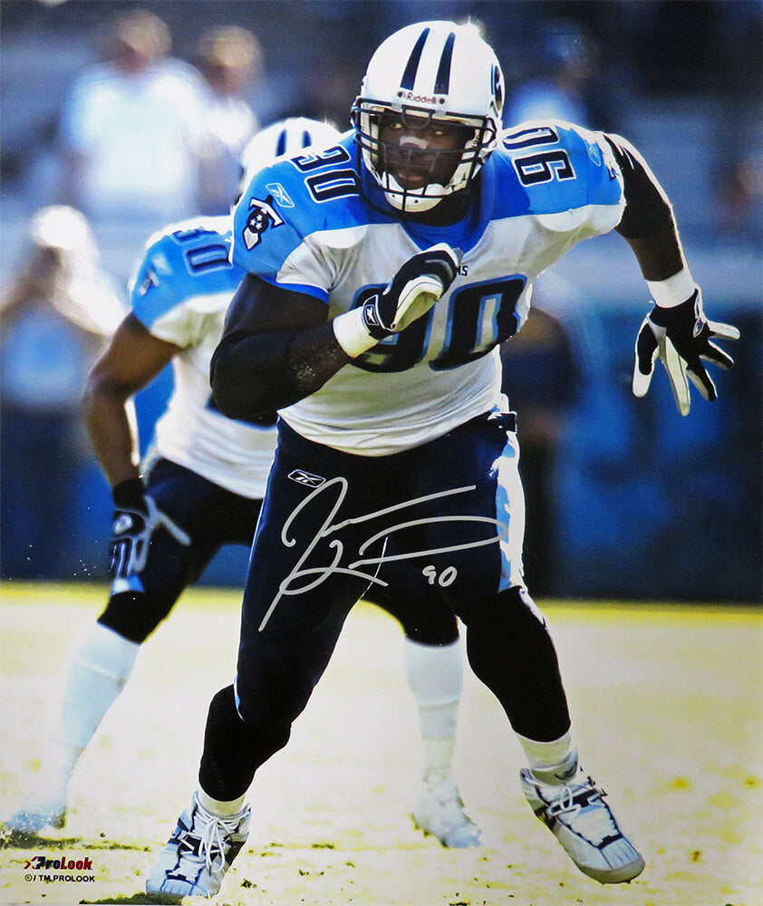 Jevon Kearse Signed Tennessee Titans Action 16x20 Photo - KEA16P300 - Jevon Kearse Signed Tennessee Titans Action 16x20 Photo product image