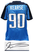 Jevon Kearse Signed Blue Custom Football Jersey - KEAJRY300 - Jevon Kearse Signed Blue Custom Football Jersey product image