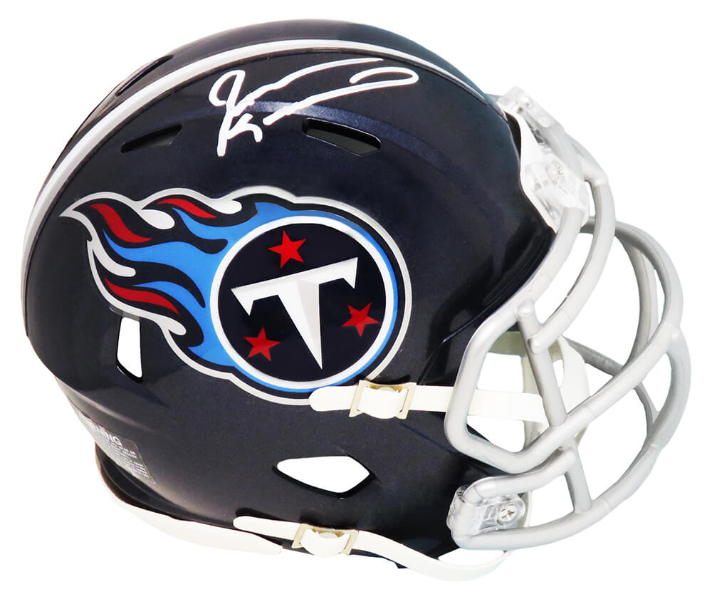 Jevon Kearse Signed Tennessee Titans Riddell Mini Helmet - KEAMIN300 - Jevon Kearse Signed Tennessee Titans Riddell Mini Helmet product image