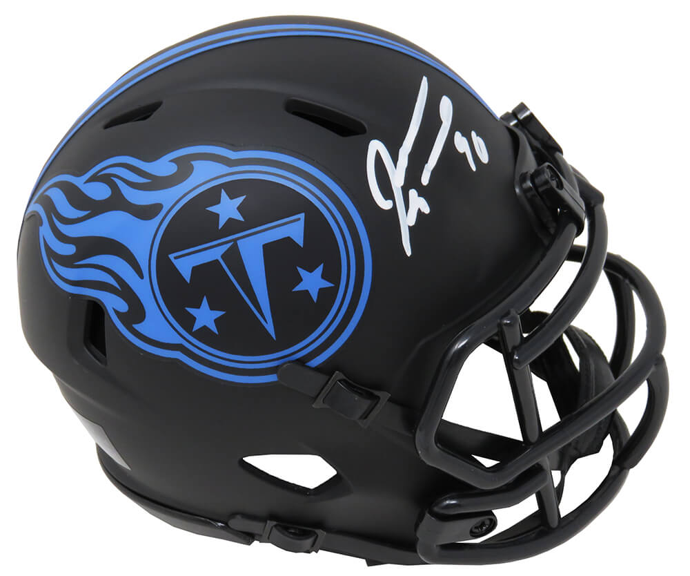 Jevon Kearse Signed Tennessee Titans Eclipse Black Matte Riddell Speed Mini Helmet - KEAMIN303 - Jevon Kearse Signed Tennessee Titans Eclipse Black Matte Riddell Speed Mini Helmet product image