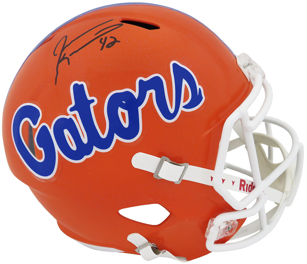 Jevon Kearse Signed Florida Gators Orange Riddell Full Size Speed Replica Helmet - KEAREP305 - Jevon Kearse Signed Florida Gators Orange Riddell Full Size Speed Replica Helmet product image