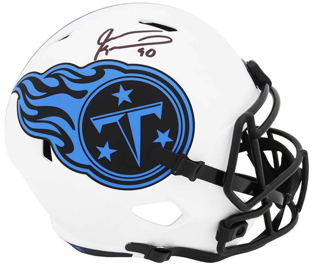 Jevon Kearse Signed Tennessee Titans Lunar Eclipse Riddell Full Size Speed Replica Helmet - KEAREP306 - Jevon Kearse Signed Tennessee Titans Lunar Eclipse Riddell Full Size Speed Replica Helmet product image