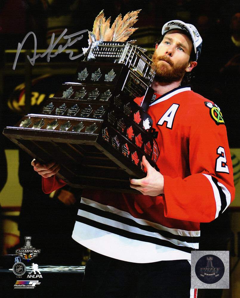 Duncan Keith Signed Chicago Blackhawks 2015 Stanley Cup Conn Smythe Trophy 8x10 Photo - KEI08P402 - Duncan Keith Signed Chicago Blackhawks 2015 Stanley Cup Conn Smythe Trophy 8x10 Photo product image