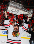 Duncan Keith Signed Chicago Blackhawks 2015 Stanley Cup Trophy 16x20 Photo - KEI16P402 - Duncan Keith Signed Chicago Blackhawks 2015 Stanley Cup Trophy 16x20 Photo product image
