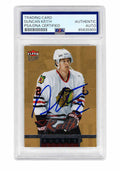 Duncan Keith Signed Blackhawks 2006 Fleer Ultra Gold Medallion Rookie Hockey Trading Card #211 - (PSA Encapsulated) - KEICAR404 - Duncan Keith Signed Blackhawks 2006 Fleer Ultra Gold Medallion Rookie Hockey Trading Card #211 - (PSA Encapsulated) product image