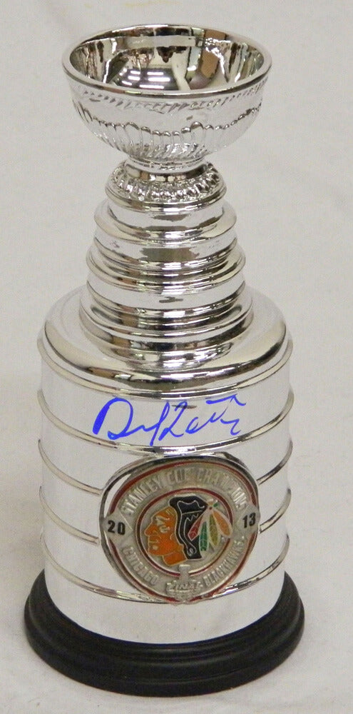 Duncan Keith Signed Chicago Blackhawks 2013 Champions Logo Mini Stanley Cup - KEICUP400 - Duncan Keith Signed Chicago Blackhawks 2013 Champions Logo Mini Stanley Cup product image