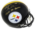 Brett Keisel Signed Pittsburgh Steelers Riddell Full Size Replica Helmet w/Fear the Beard - KEIREP300 - Brett Keisel Signed Pittsburgh Steelers Riddell Full Size Replica Helmet w/Fear the Beard product image